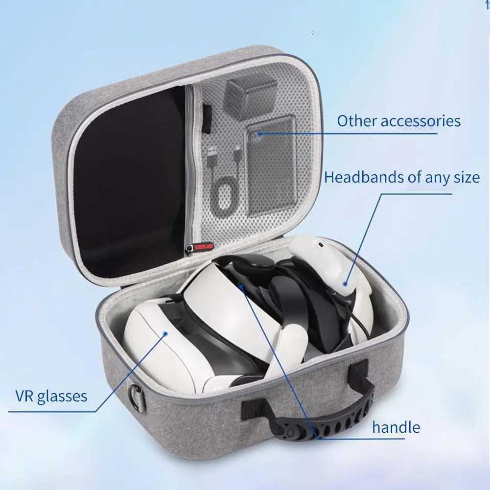 Carrying Case For BOBOVR M3 Pro BOBOVR S3 Pro Meta Quest 3 Kiwi Elite Strap VR and Controller Grips Travel Storage Case Y251009