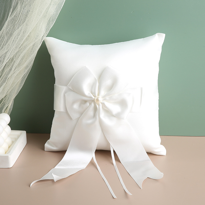Ivory Flower Girl Basket And Ring Bearer Pillow Accessories Bride To Be Bachelorette Party Supplies Wedding Day Decor Lg0419 Youmaidress