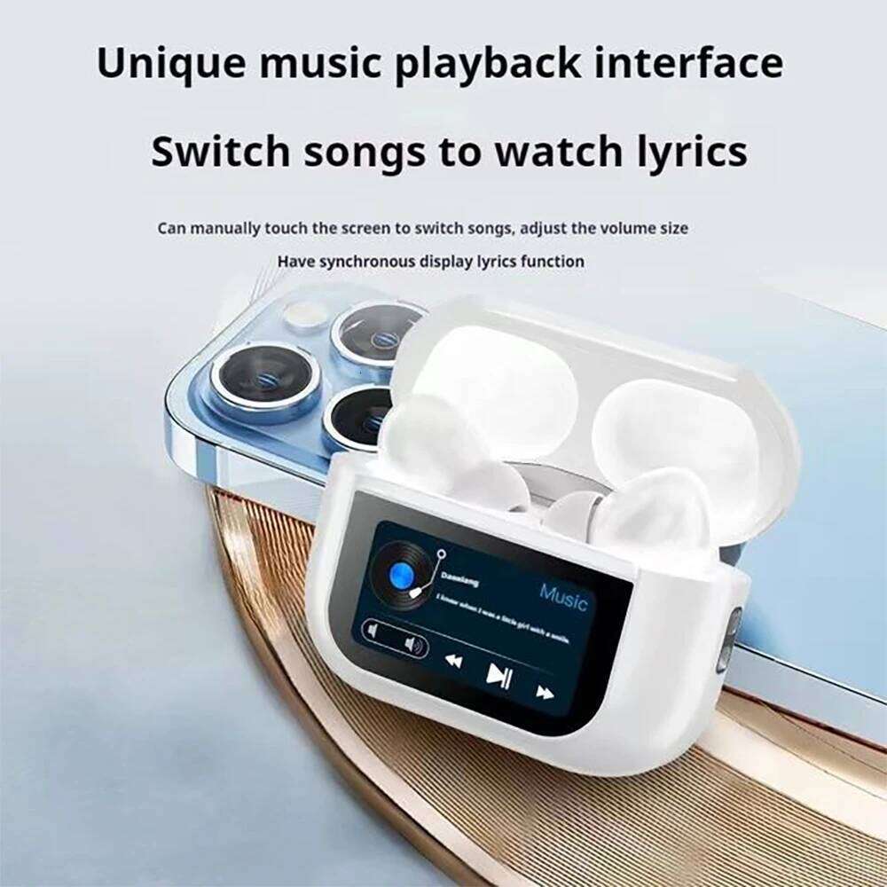 New Top A Pro Configuration Bluetooth Lcd Smart Color Screen Wireless Active Noise Reduction Super Long Battery Lifeheadset