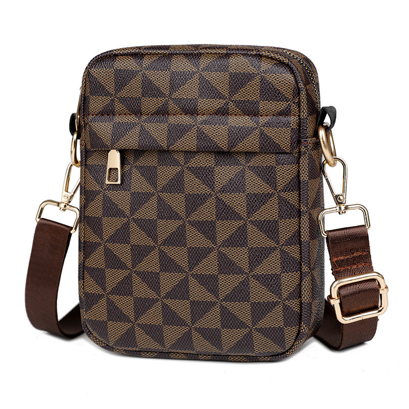 Luxury Bag Cross-border Trendy Men's Small Crossbody Bag Portable Mini Printed Casual Shoulder Bag Lightweight Storage Bag Designer Bag Outdoor C