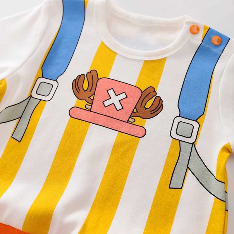 Spring And Autumn Newborn Anime Style Role Play Cotton Comfortable Soft Girl Boys 018m Long Sleeved Baby Bodysuit C251009