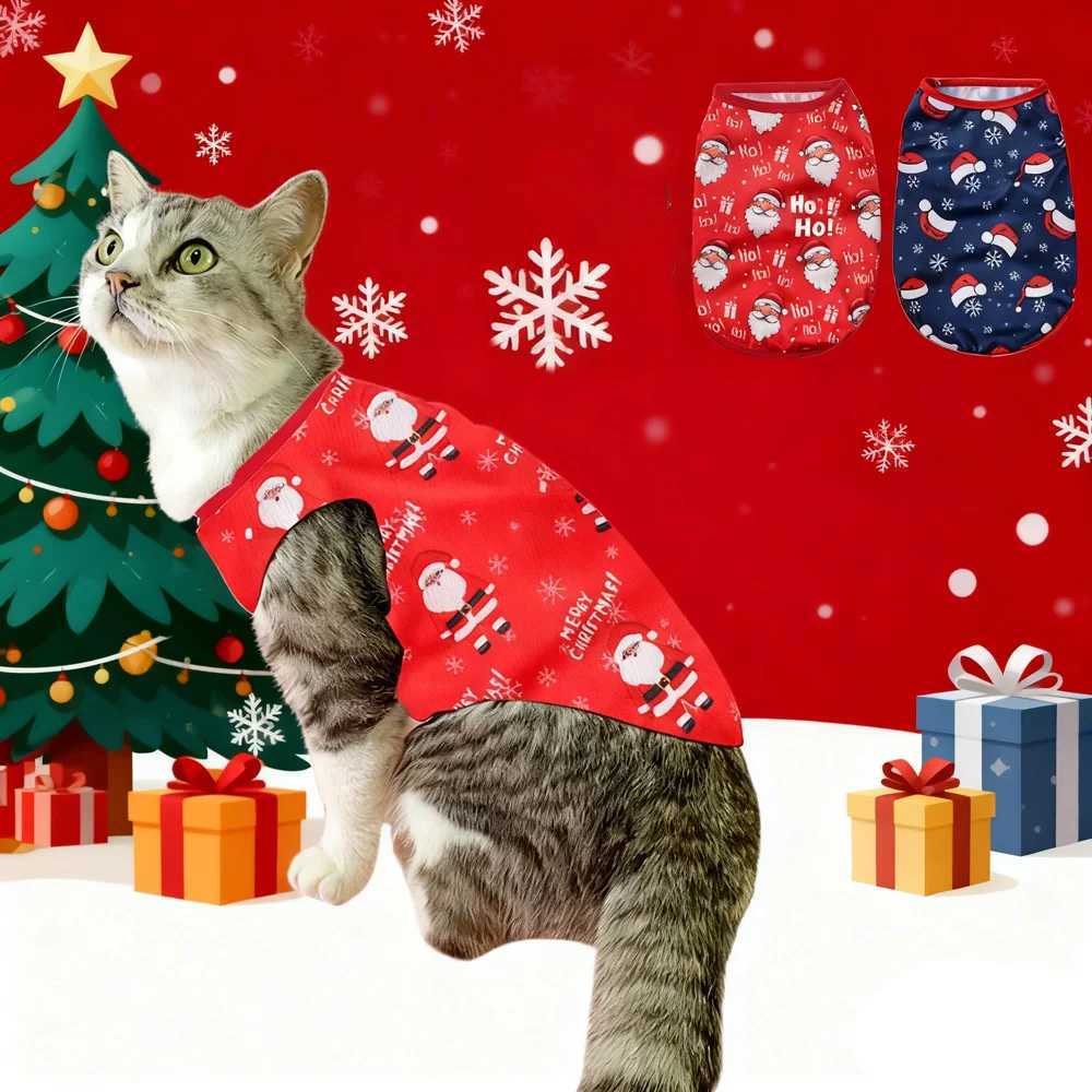 Funny Cat Vest Clothes Pet Cat Cosplay Costume For Small Medium Cats Dogs Cute Kitten Outfits Sphynx Jacket Bulldog Clothing C251009