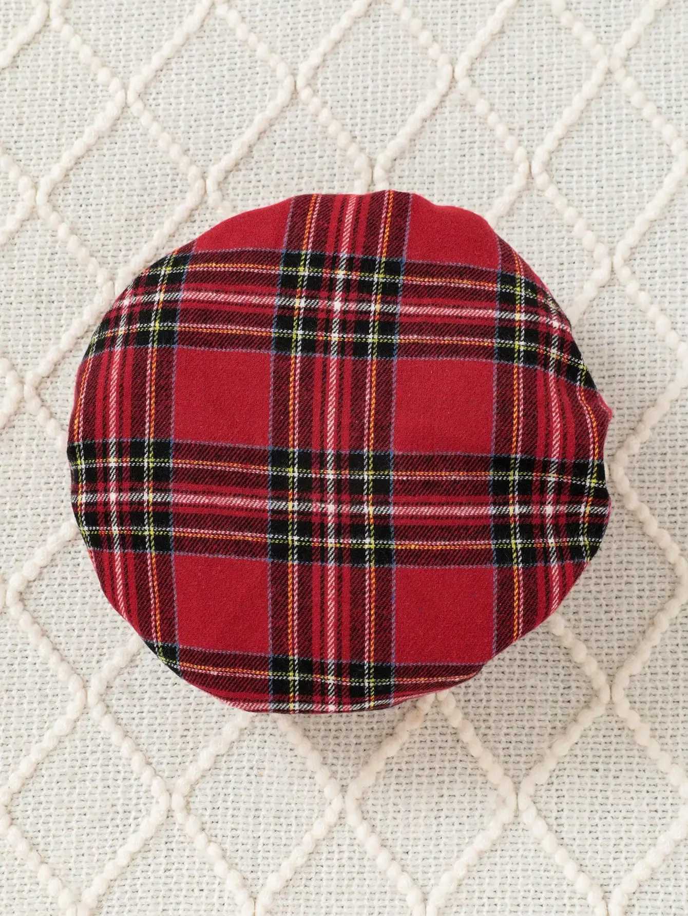 Gentleman Style Autumn Fashion 124m Baby Boys Onesie Red Plaid Small Bow Tie Color Contrast Breasted Lapel LongSleeved Onesie C251009