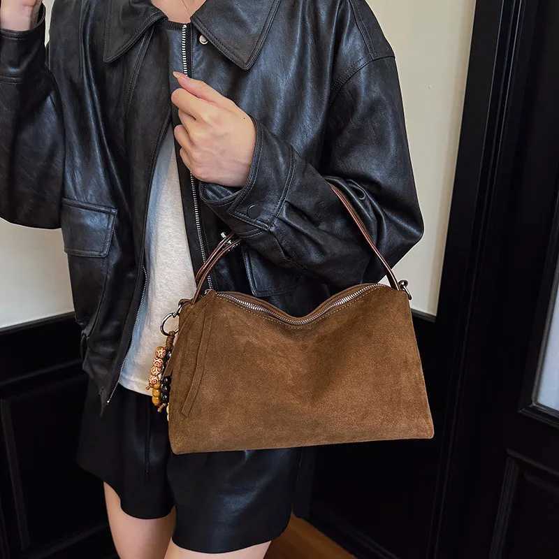 Brand Fi New Handbag Designer Popar Crossbody Bag Korean Style Matte Texture Versatile Wen Large Capacity Shoder Bag D251009