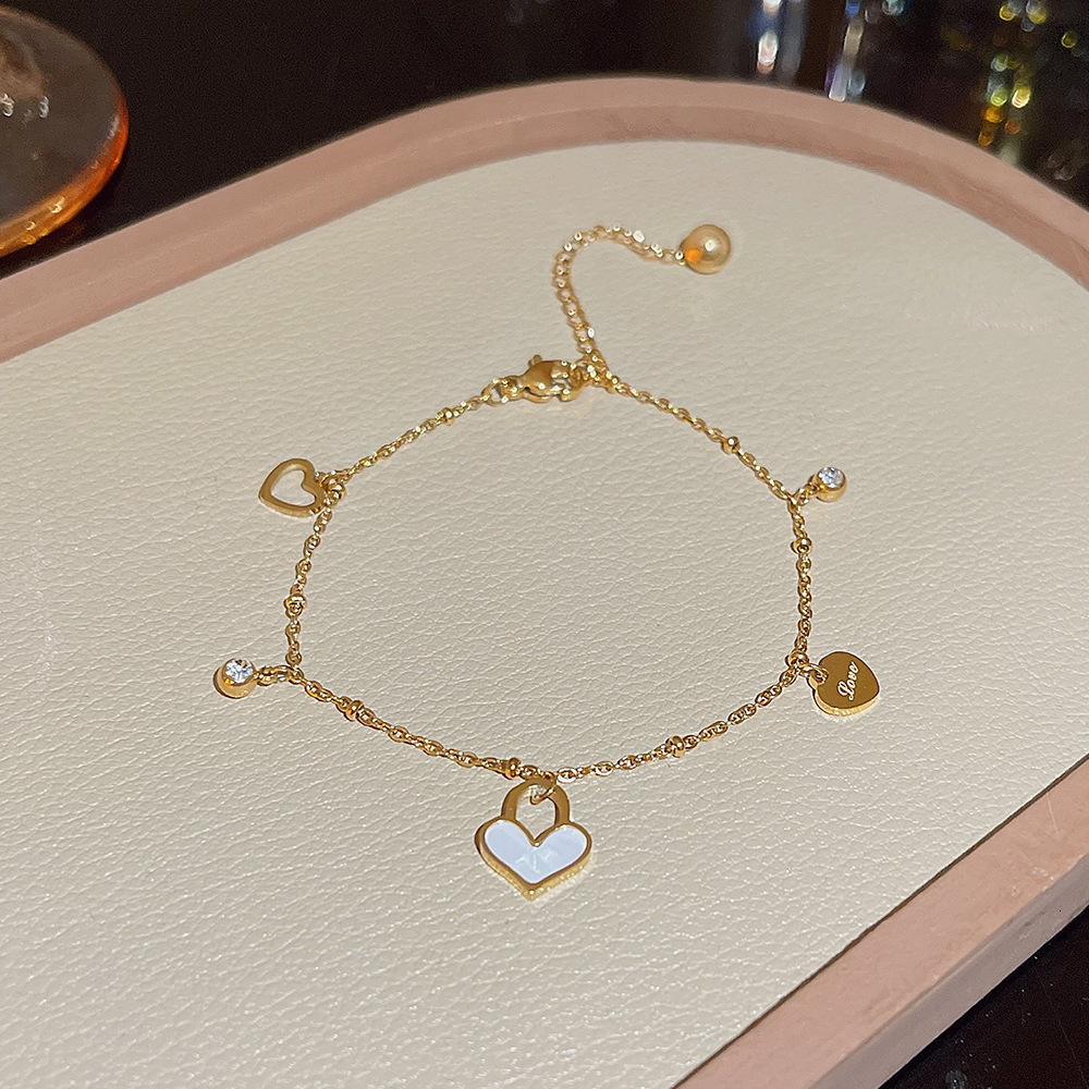 designer bracelet korean style design light exquisite versatile butterfly bracelet for women niche highend nonfading titanium steel jewelry