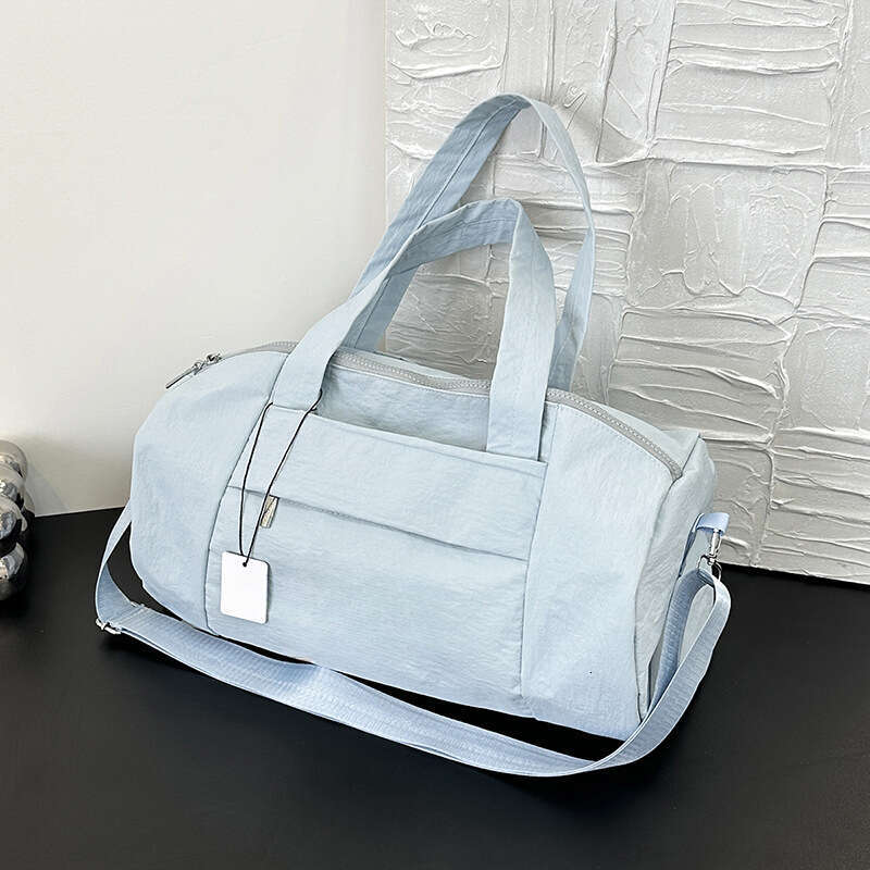 Luggage Women's Travel Waterproof Nylon Cloth Versatile Shoulder Crossbody Gym Bag Large Capacity B5
