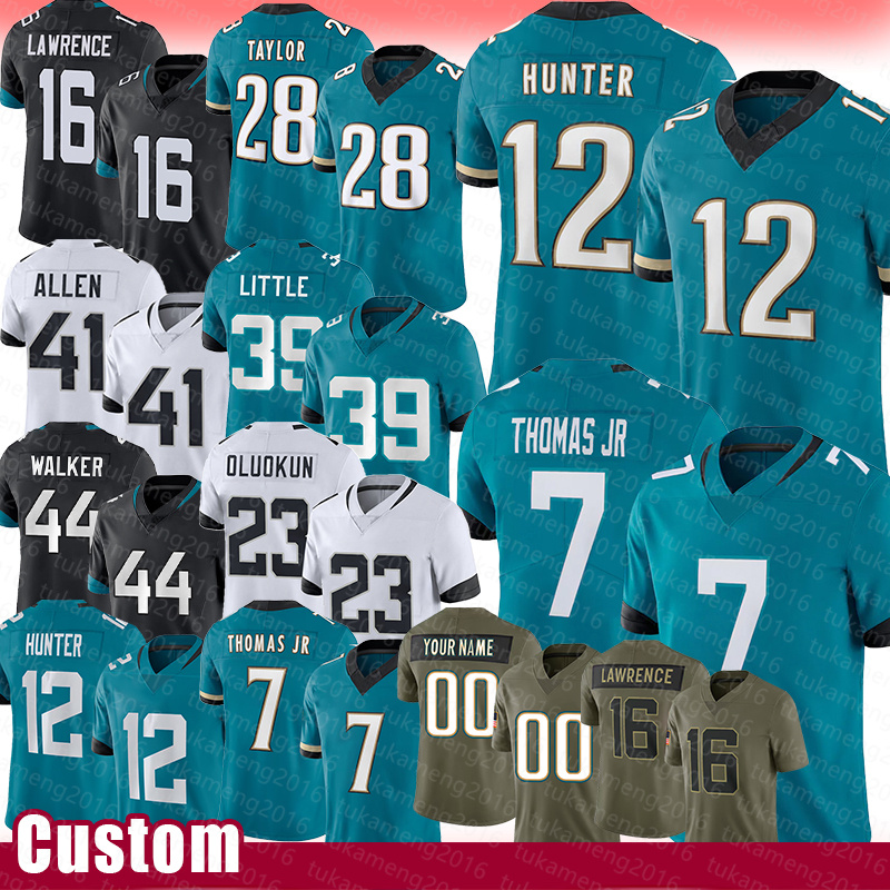 Travis Hunter Trevor Lawrence Football Jerseys Brian Thomas Jr. Josh Hines-Allen Travis Etienne Jr. Travon Walker Foyesade Oluokun Mac Jones Christian Kirk