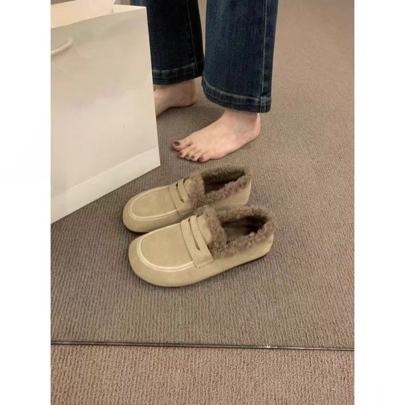 Winter Outdoor Cotton Casual Fashionable Warm Boots Comfortable and Non-slip Womens Home Slippers XW6.5