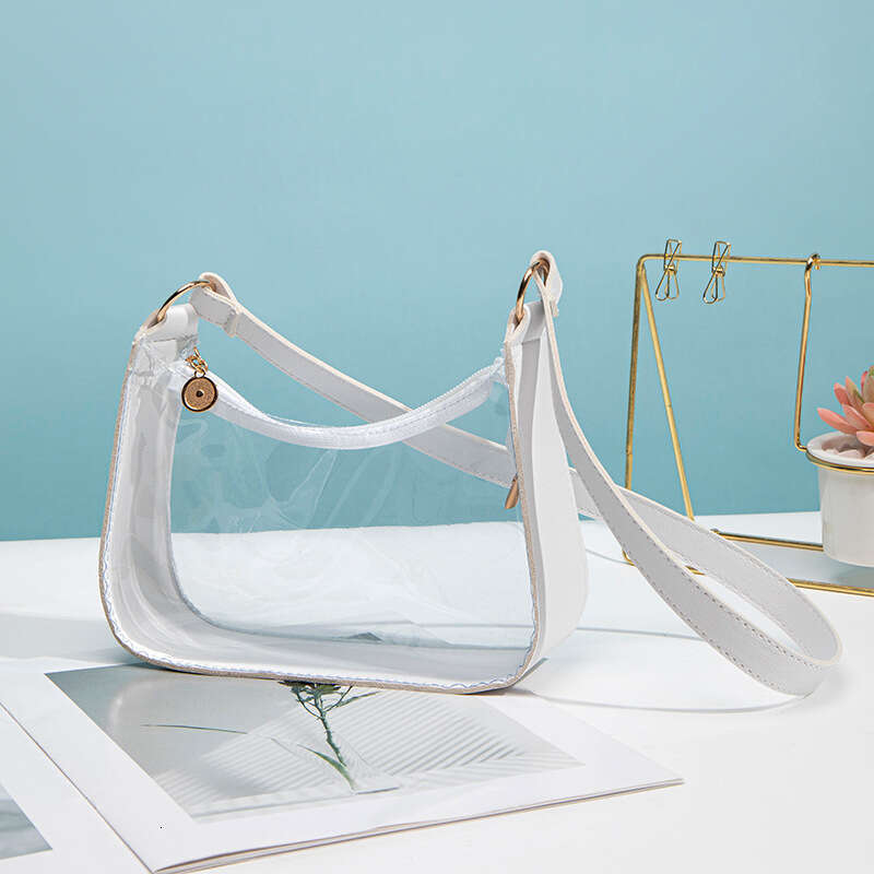 Transparent Handbag 2023 Shoulder Simple Underarm Bag for Women