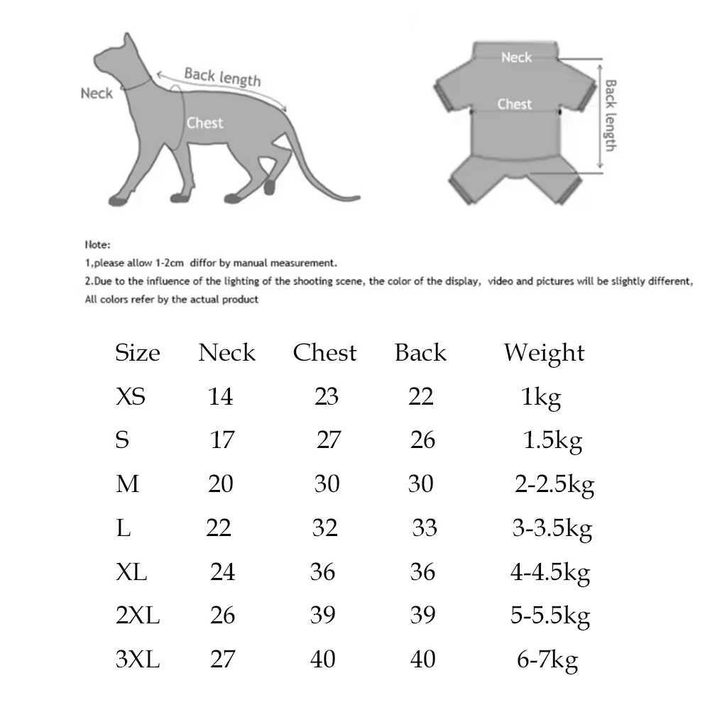 Thick Grey Fleece Coat for Sphynx Cat Warm Sweatshirt 4legged Jumpsuit for Kittens Soft Loungewear for Devon Rex Sweater C251009