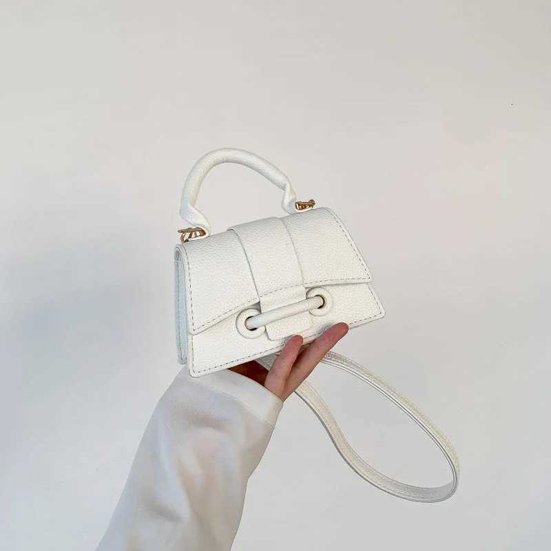 Wens Solid Simple Handbag 2025 Versatile Ins Style SingleShoder Crossbody Small Square Bag Korean Versi D251009