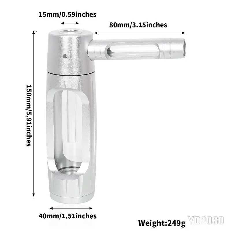 High Quty Shisha Water Pipes Detachable Hookah Tobacco Portable Smoking Gift For Men Y251009
