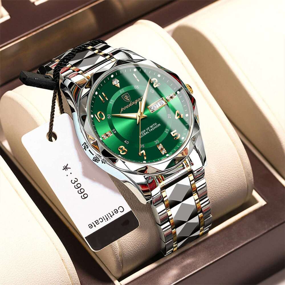 Swiss Brand Waterproof Luminous Men's New Quartz Watch