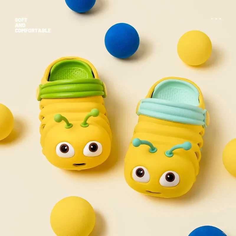 Children Slippers Cute Caterpillar Crocs Boys and Girls Slippers Toddler Girl Shoes Kids Shoes for Girl Boy J251027