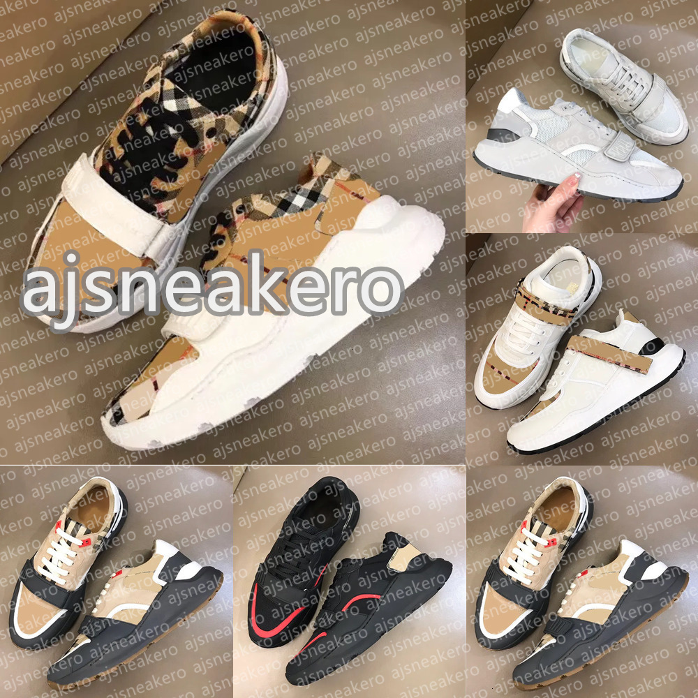 Classic Designer Sneakers Casual Striped Brand Sneaker Platform Trainer Flats Outdoor Shoe Season Men Women Shoes