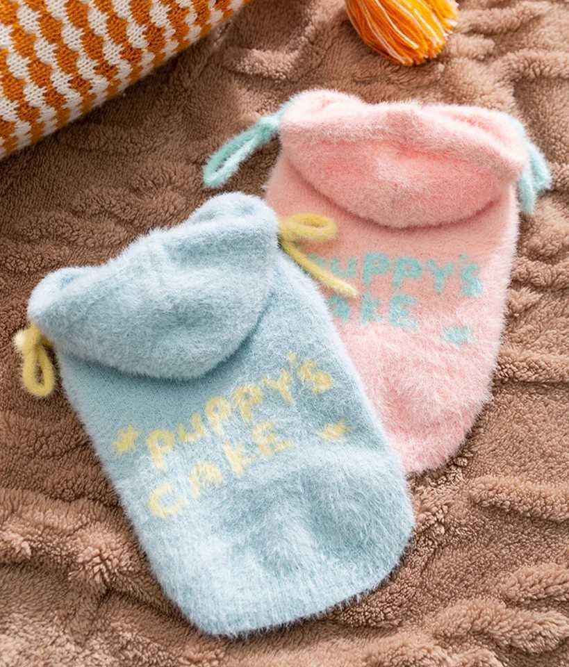 Princess Dress Knitted Sweater for Pets Puppy Costume Cat Winter Clothes Chihuahua Dog Clothes Soft Cozy Pet Apparel C251009