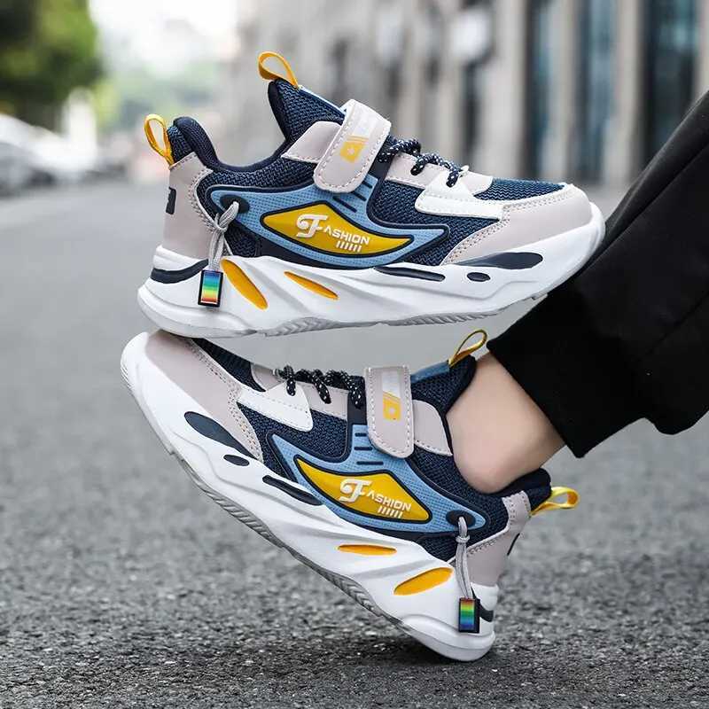 Kid Sneakers Walking Mesh Breathable Casual Shoes Sport Shoes For Boys Girl Lightweight Running Shoes J251027