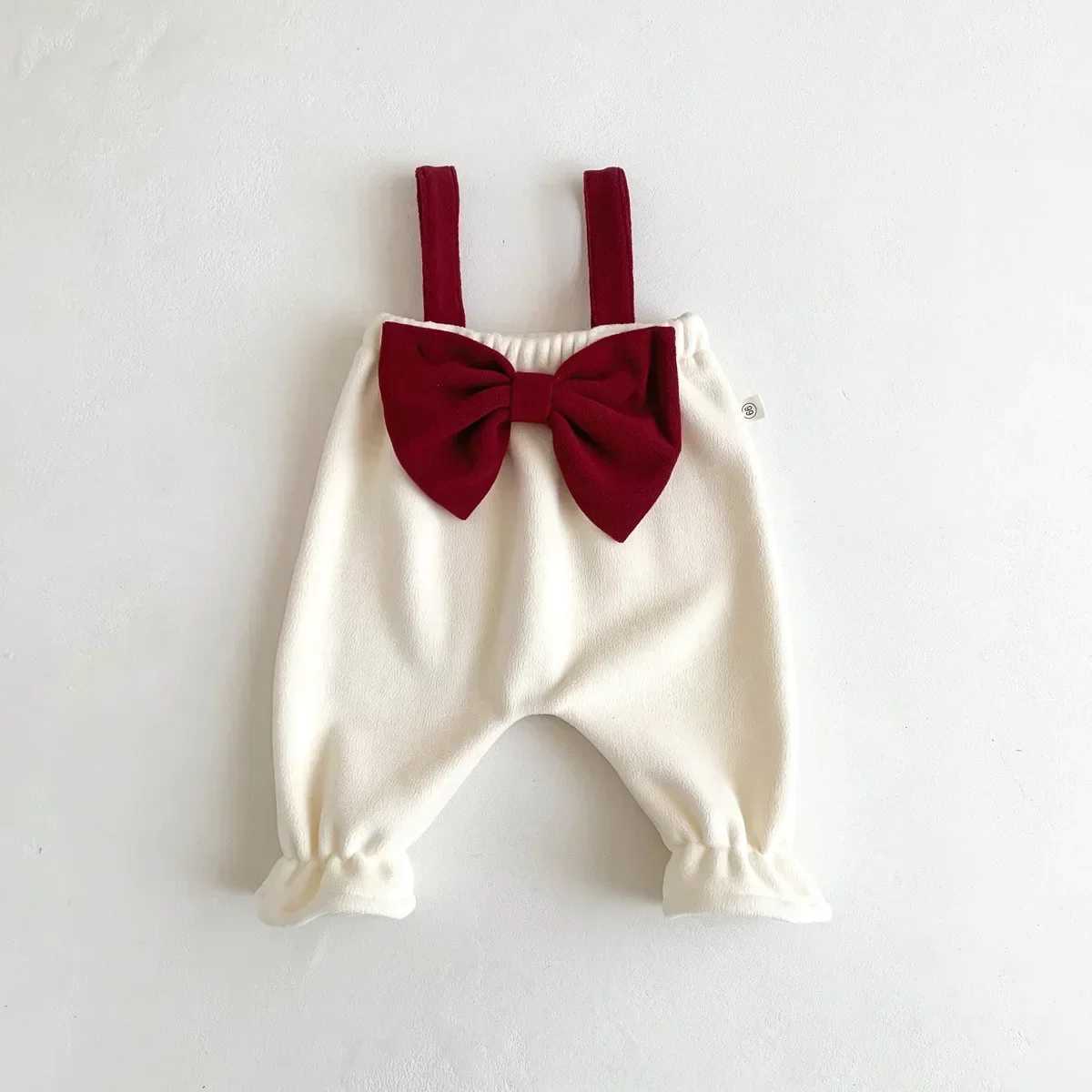 Christmas Baby Clothes Newborn Princess Romper Autumn Winter Baby Girls Bow Sleeveless Overalls Jumpsuit Kids Cotton Suspender P C251009