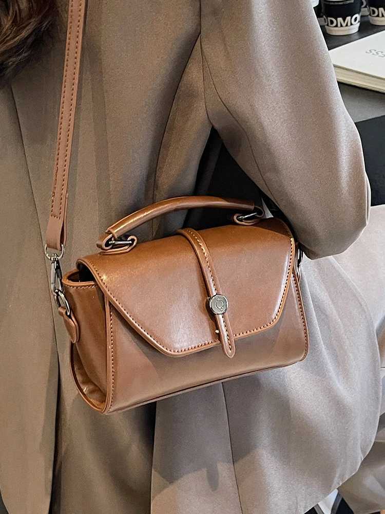 Faiable Wens Crossbody Bag Handbag Soft PU Leather Magnetic Be Closure Small Square Bag for Casual Ocns1 D251009