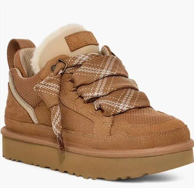 Classic Winter Casual Shoes Women Snow Boots Sheepskin Sport Casual Boots Non-Slip Cotton Shoes Plush shoes