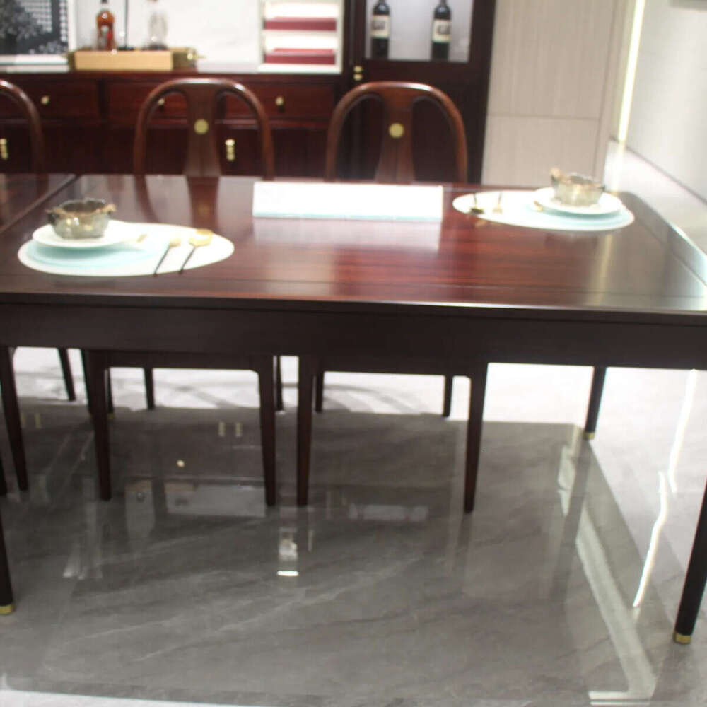 Zhong zhixin Chinese-style dining table and chairs/High-end solid woodfurniture/pure natureguarantees quality of life.