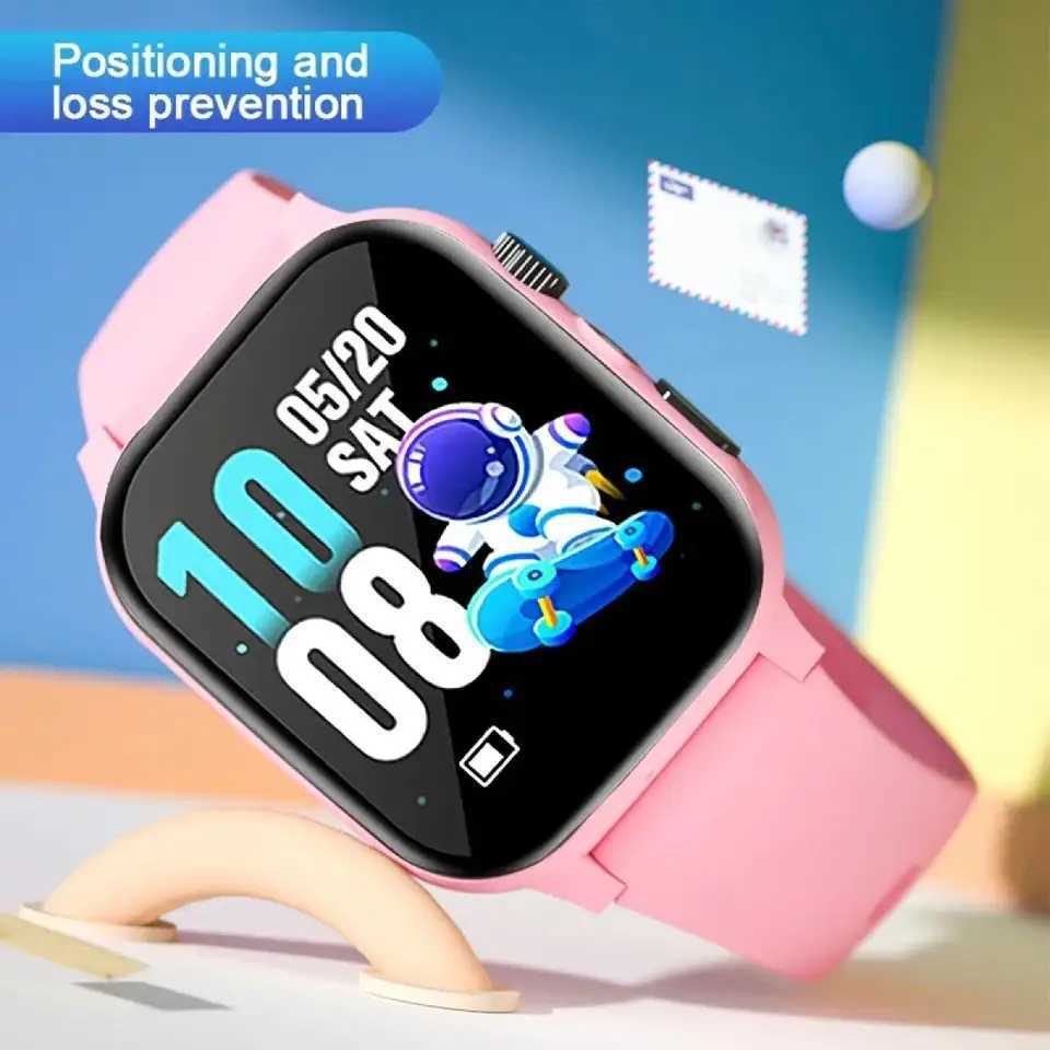 Kids Smart Watch 4G Multifunctional Waterproof SOS GPS Location Camera Call Sim Card Child Gifts Sports Digital Watches Tracker X251009 - view 3
