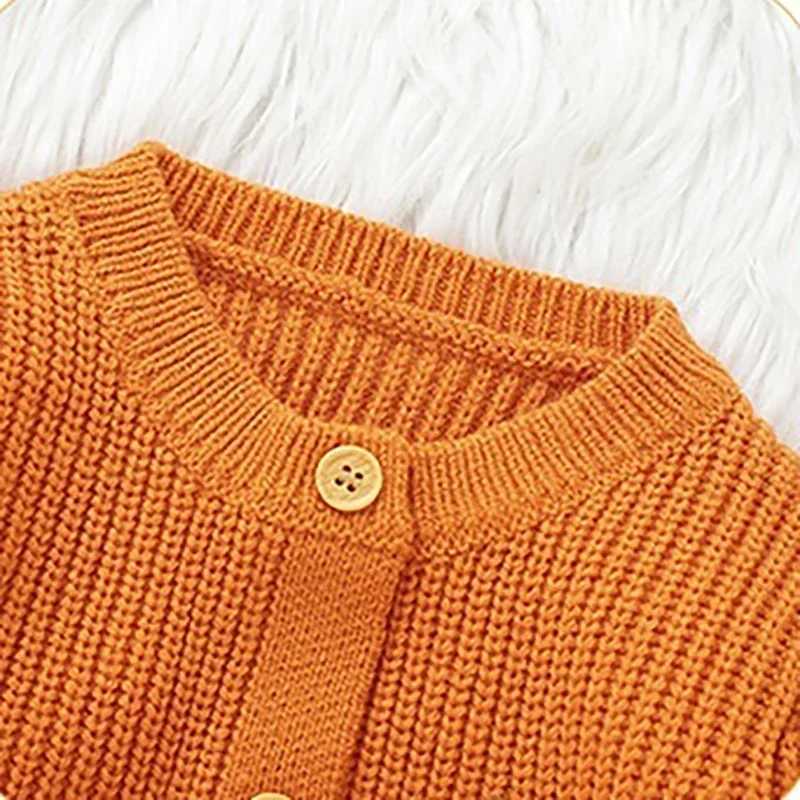 2025 Halloween Baby Knitted Romper 3D Pumpkin Applique Newborn Onesie 018M Autumn Winter Toddler Jumpsuit Festival Outfit C251009