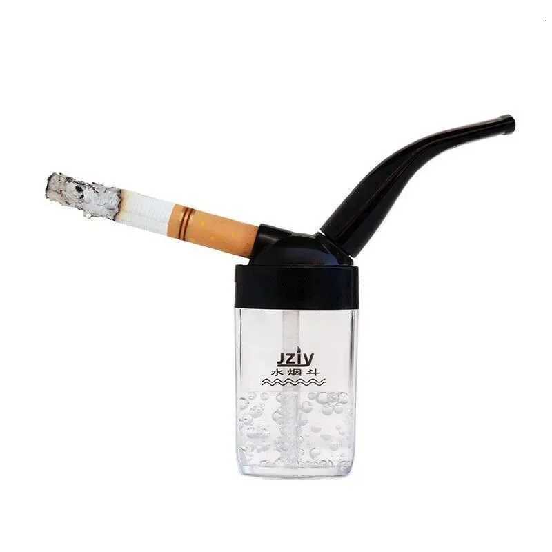 12510Pcs Pipe Smoke Smoking Pipe Pipas Mini Hookah Filter Water Pipe Mens Cigarette Holder Smoking Accessories Gadgets Gift Y251009