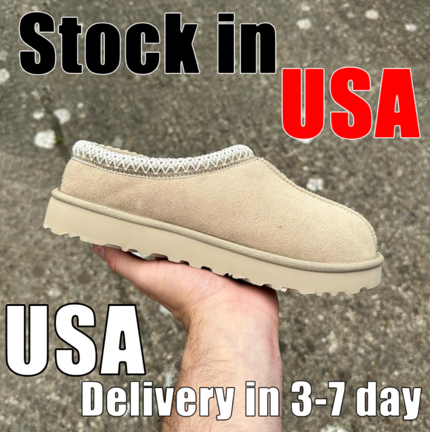 Designer Mustard Seed Boot Tazz Slippers Tasman Slides Classic Ultra Mini Platform Boot Slip-on Les Petites Suede Wool Blend Winter Designer Boot