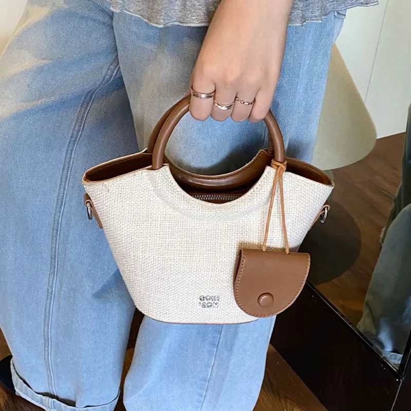 Korean Fi Color Ctra Design Handheld Cmuter Bag Wens Summer New Style PU Versatile Crossbody 1 Bag D2510091