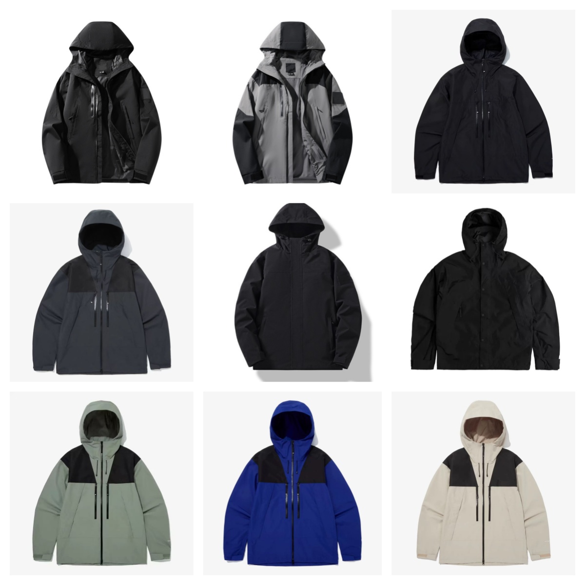 Designer Jackets Men's outdoor adventure Jackets sporty Hooded Jacket Outdoor Mountaineering suit Windproof waterproof classics Casual Outerwear for Hiking