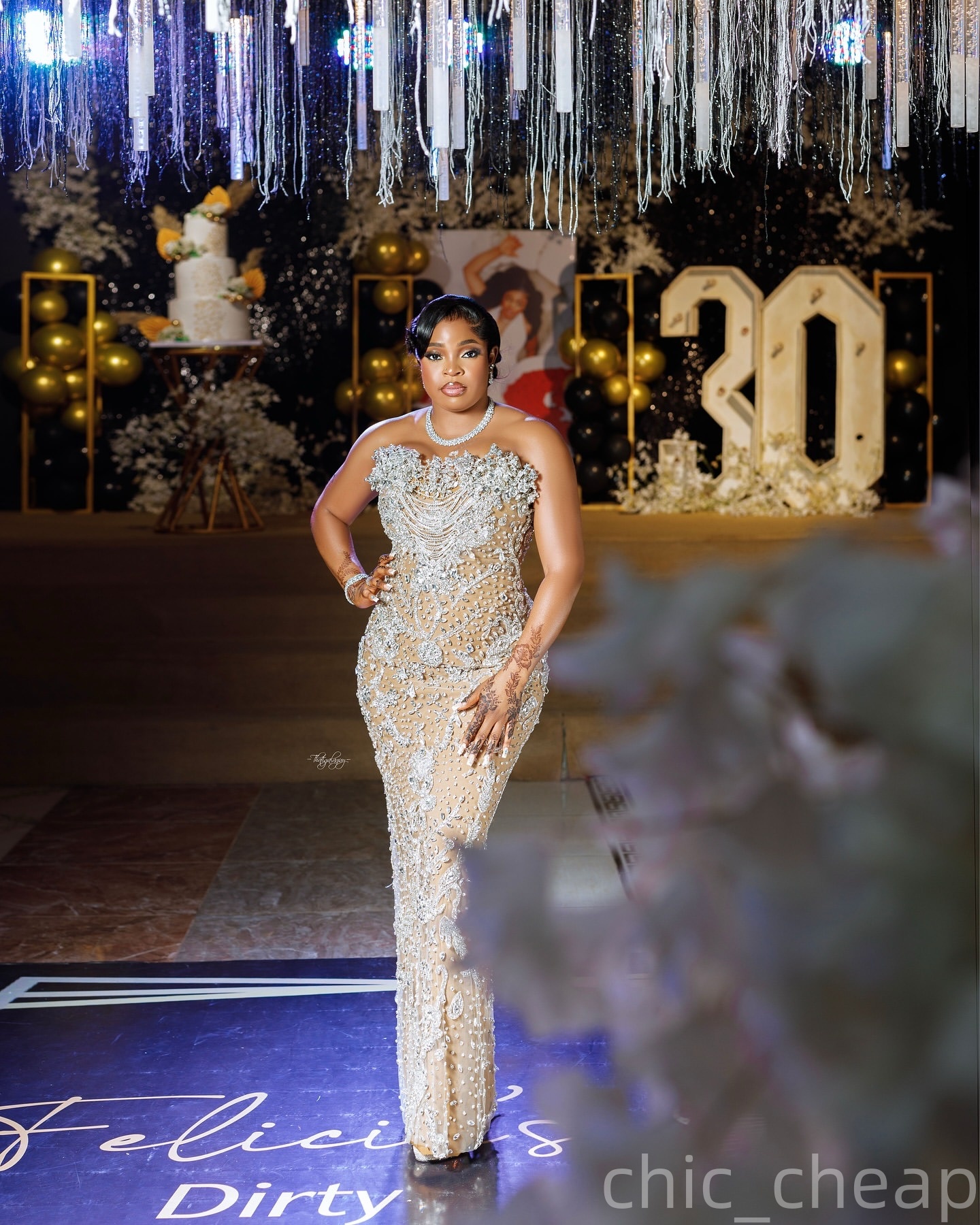Ivory Sheath Prom Dresses 2025 Crystals Appliques Pearls Illusion Evening Formal Party Second Birthday Engagement Gowns Plus Size Dress For Special Oc