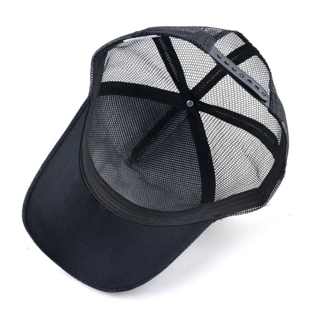 Fashion Baseball C With Embroidery Wolf Patch Snback Hip Hop Trucker Cs Men Women Outdoor Breathable Visor HatXJ251009