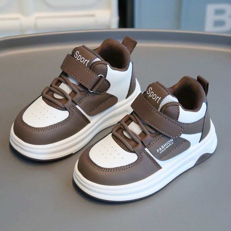 Toddler Baby Kids Fashion Design Walking Shoes Sneakers Non-slip Casual Shoes Kidsnest Boys Girls Youth Running Outdoor Board Shoes Sizes US5.5C-US1Y