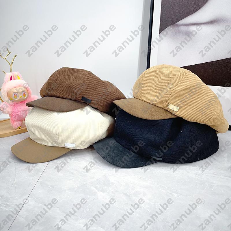 Fashion Womens Beret 2025 New Style Simple And Versatile Classic Letter Duck Tongue Hat Daily Versatile High Quality Designer Beret