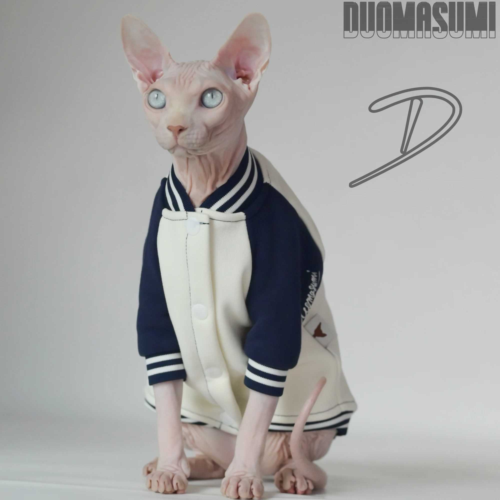 Super Soft Cat Baseball Shirt for Winter Featuring Sphynx Devon Cornish and Kitten Breeds C251009