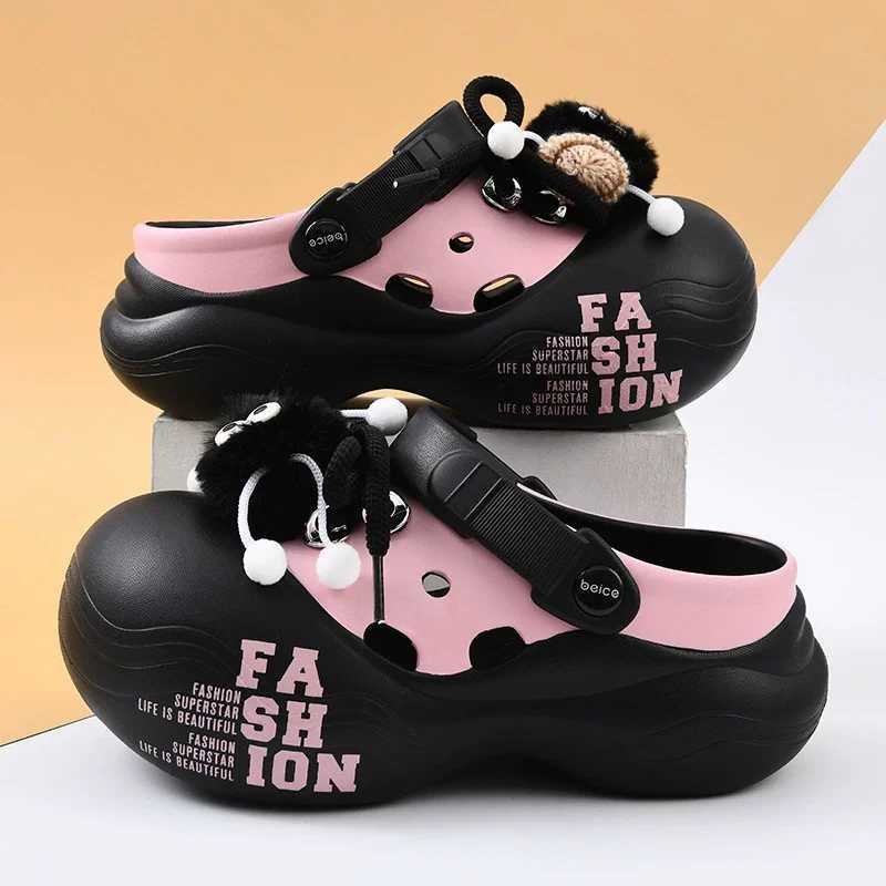 Kids Mules Clogs Summer Boys Girls Sandals Cartoon Many Colors Nonslip Comfortable Beach Slippers Children Garden Shoes J251027