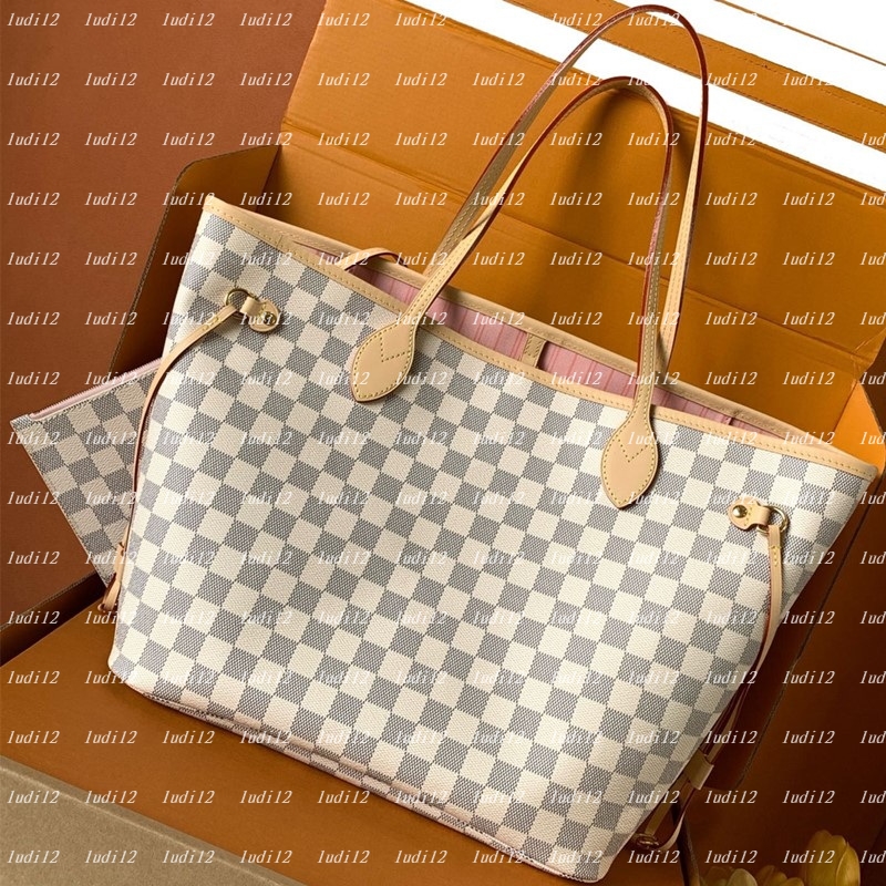 Multicolor neverful bag Double Up Bag Womens crossbody shoulder bag designer handbag Luxury shopping bag wallet mirror quality tote leather Composite Bag 8a