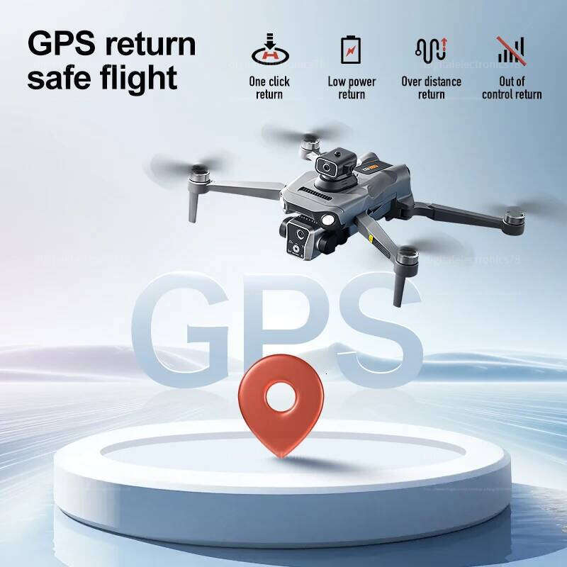 Camera Drone K19 Max GPS 360° Laser Obstacle Avoidance Panoramic Shooting 5G RC Airdrop Device Drone Optical Flow Positioning Gift Toy Drone With 4K C