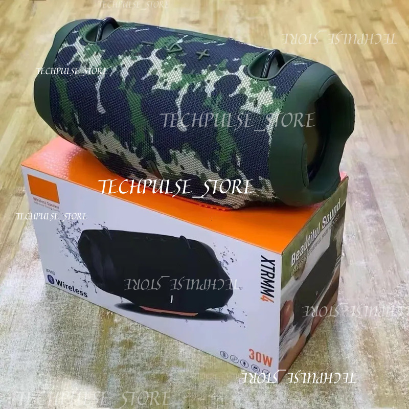 Xtreme Wireless Bluetooth Speaker Mini Ipx7 30W Waterproof Portable Speakers Outdoor Stereo Bass tech73 Music Track Independent TF Card 4 Colors Xtrmm4