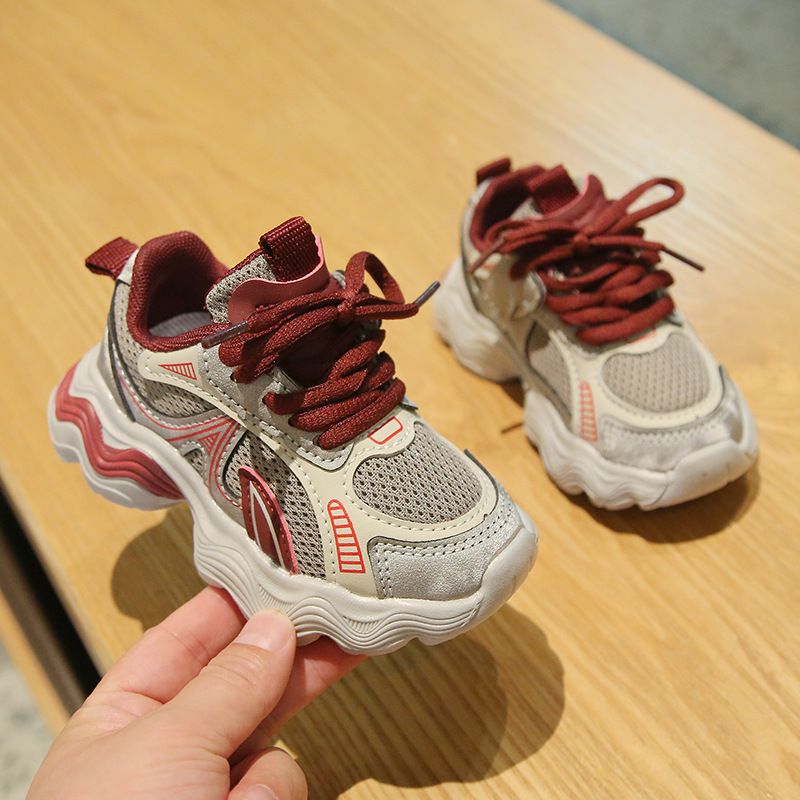 Kids Mesh Breathable Sports Shoe Lightweight Versatile Infant Happysteps Boys Girls Toddler Casual Shoes Children Running Shoes Sizes 5.5C-12.5C H0660