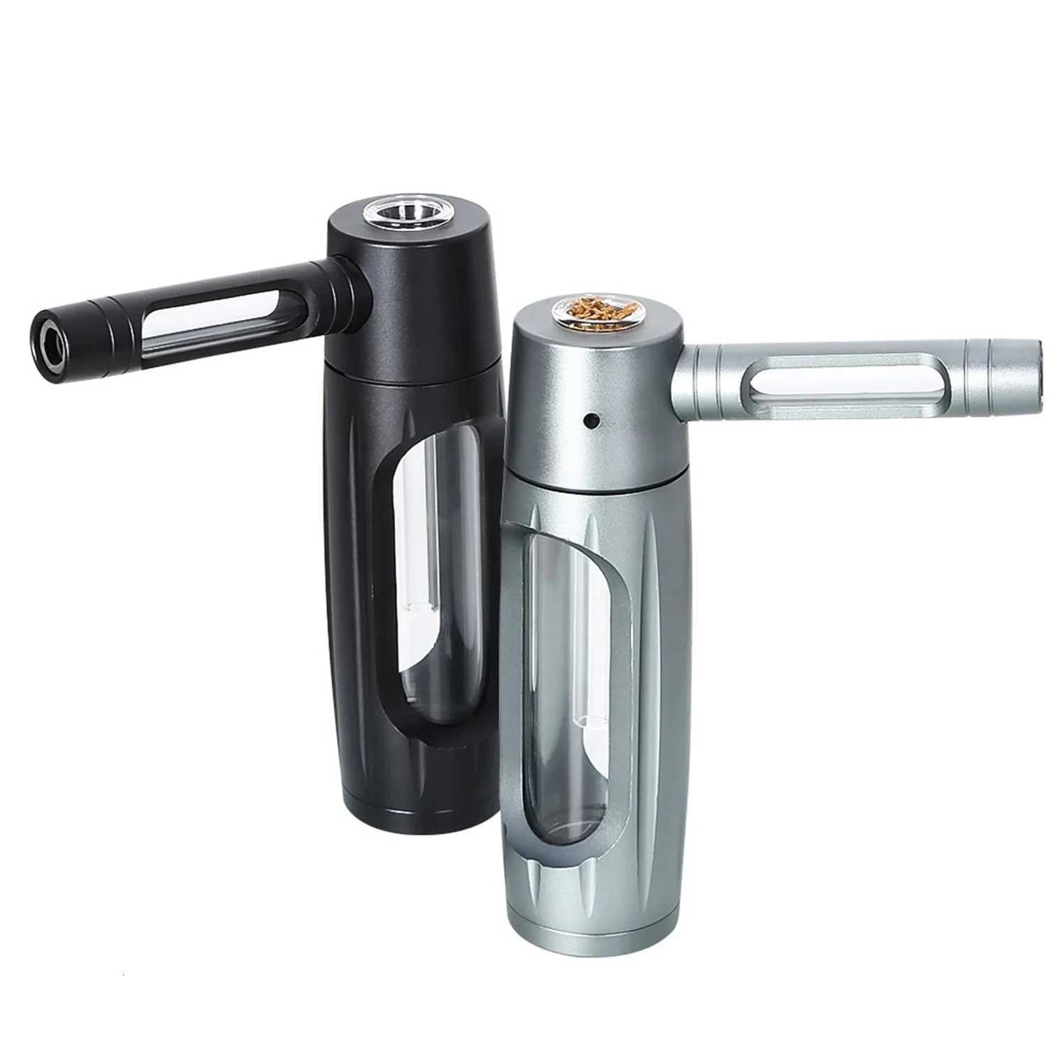 Metal Tobacco Water Pipes Shisha Kit Mini Dry Burning Grass Smoking Pipe Hookah Complete Set Cigarette Holder Accessories Y251020