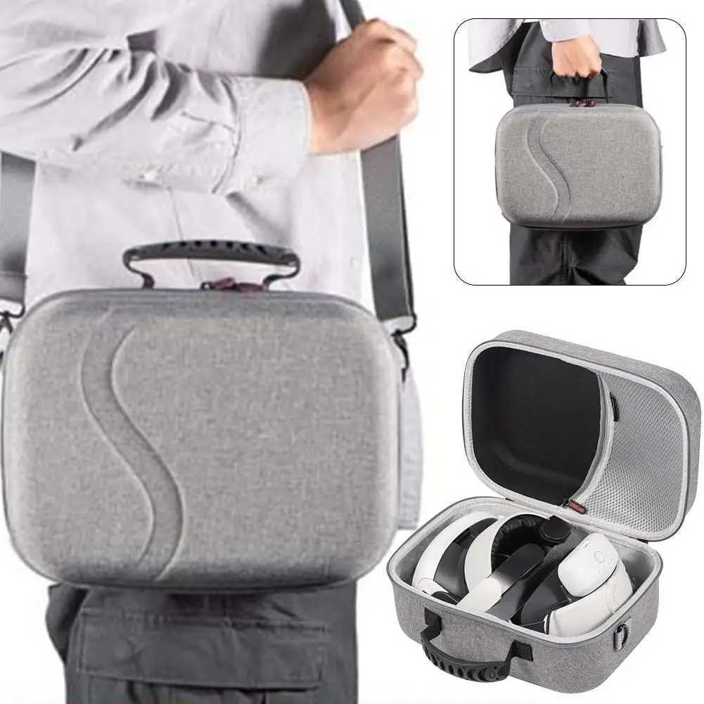 Carrying Case For BOBOVR M3 Pro BOBOVR S3 Pro Meta Quest 3 Kiwi Elite Strap VR and Controller Grips Travel Storage Case Y251009