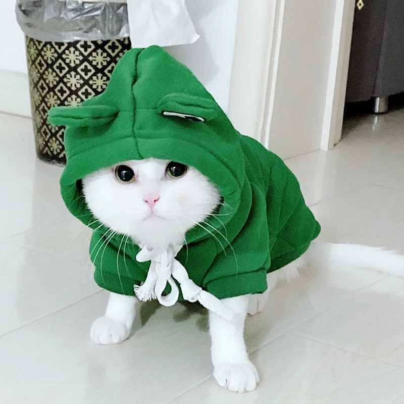Winter Pet Hoodie Sweater Sports Cat Clothes for Cats Kitten Dog Pullovers Sweatshirt Fruit Animal Cosplay Pets Clothing Costume C251009