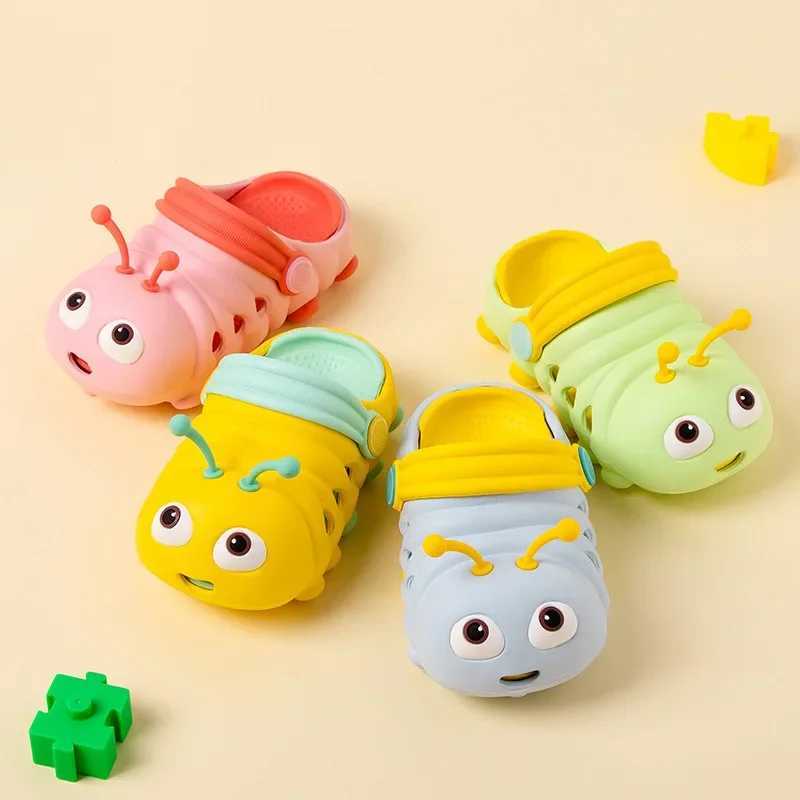 Children Slippers Cute Caterpillar Crocs Boys and Girls Slippers Toddler Girl Shoes Kids Shoes for Girl Boy J251027