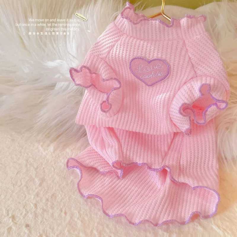 Milk Desire Powder Pet Cat Clothes Autumn and Winter Sphinx Hairless Cat German Anti Hair Flying Sleeve Vest C251009