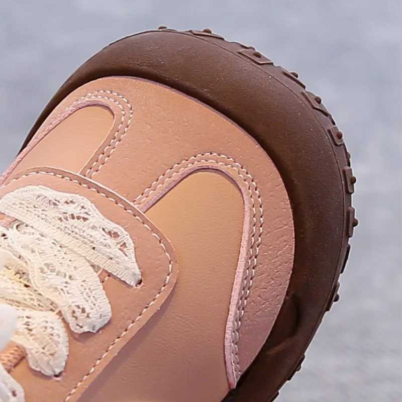 Childrens Training Shoes Mango Head Round Head Girls Running Shoes Autumn Versatile New Boys Sports Leisure Shoes Size 2234 J251027