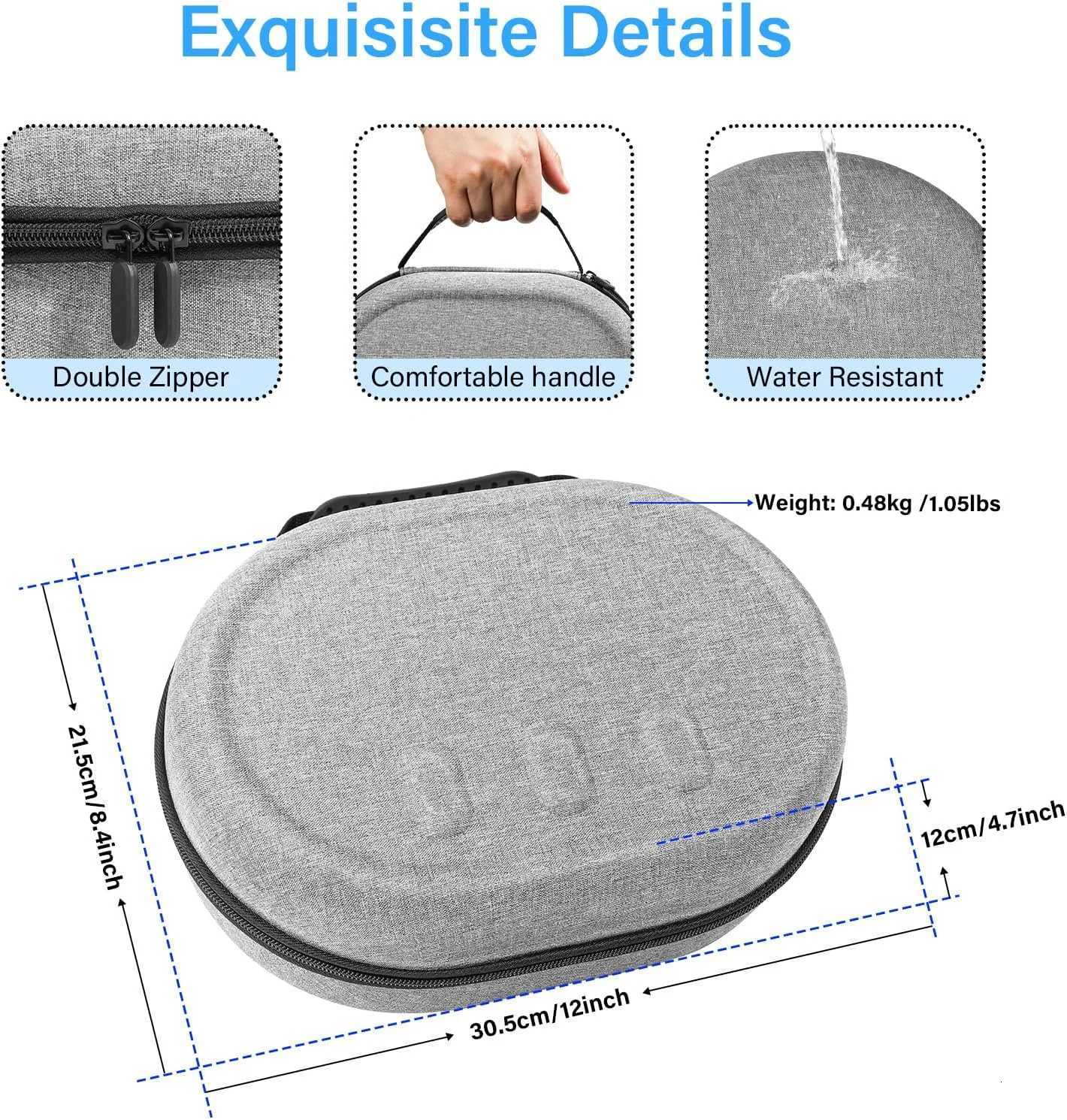 VR set Protective Box for Meta Quest 3 Carrying Case EVA Hard Shell Portable Travel Storage Bag for Meta Quest 3 Accessories Y251009