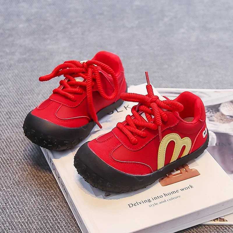 Children Sports Shoes Casual Soft Bottom Kids Tennis Shoes Toes Capped 2025 Autumn New Kids Running Shoes Sweet Princess Style J251027