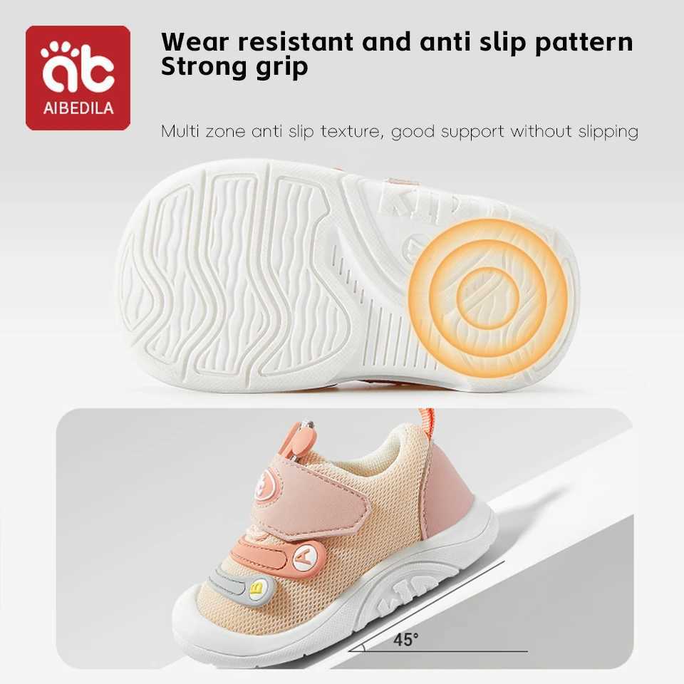 AIBEDILA Infant Shoe Newborn Infant Girls and Boys Recreational Baptism NonSlip Walking Shoe White Softsoled Sneaker Prewalker J251027